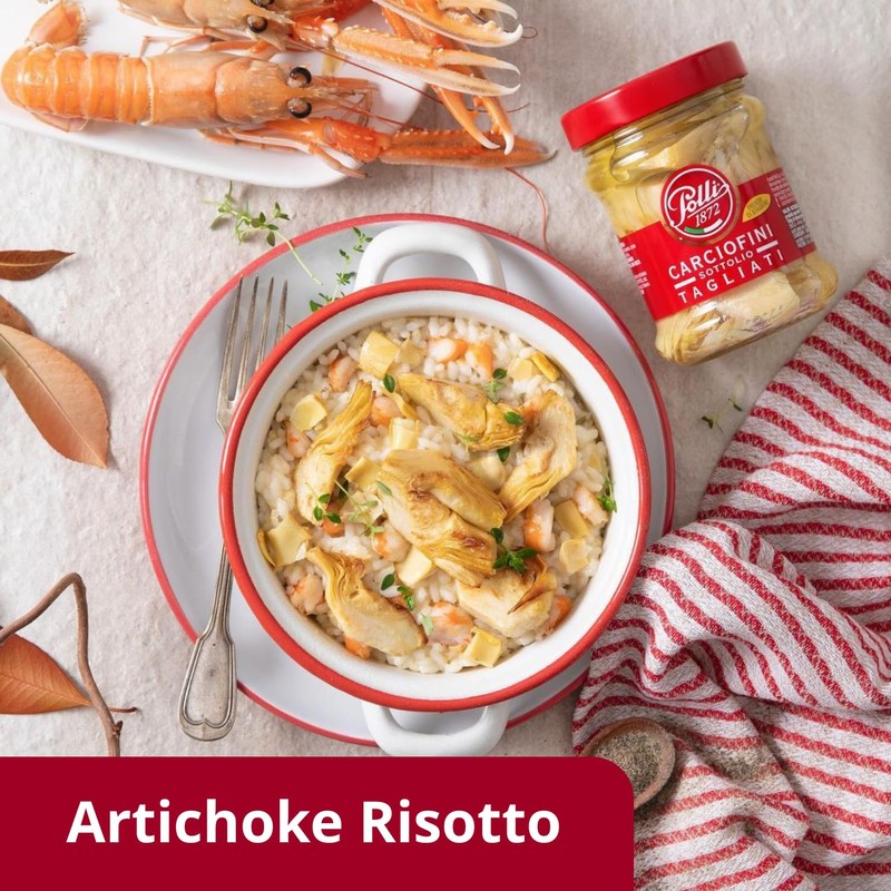 Polli Antipasto Artichokes with Fine Herbs with Extra Virgin olive