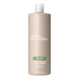Paul Mitchell Super Smooth Acondicionador, Controla el Frizz, Aporta Suavidad, Para Cabello con Frizz, 1 litro                                        