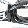 Swans MX-TALON-HC BK/R Dirt Goggles, Made in Japan, Black x