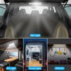 EASYIVY 12V Interior LED Light Bar, Ultrathin 120 LED Van