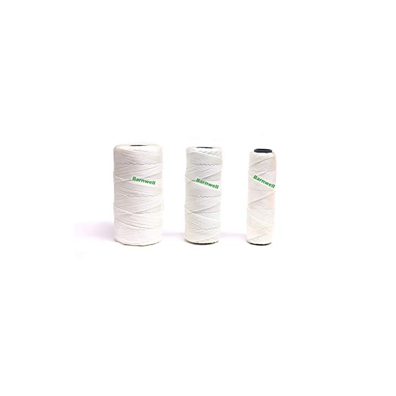 Barnwell White Braided Nylon Masons Builders Brick Block Line Bricklayers