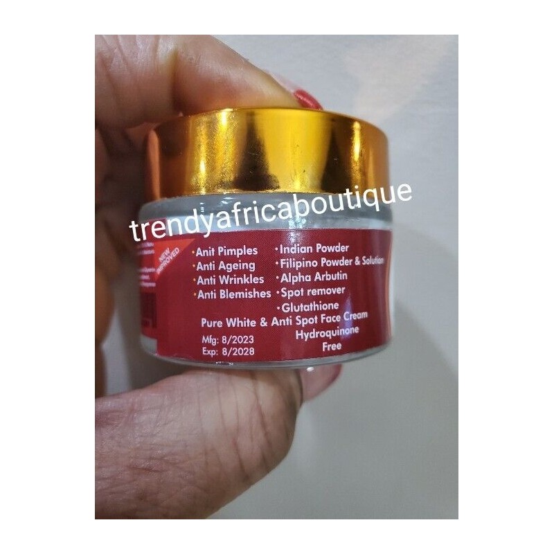 INDIAN HC Oil/ Serum Super Whitening & Face Cream Set.