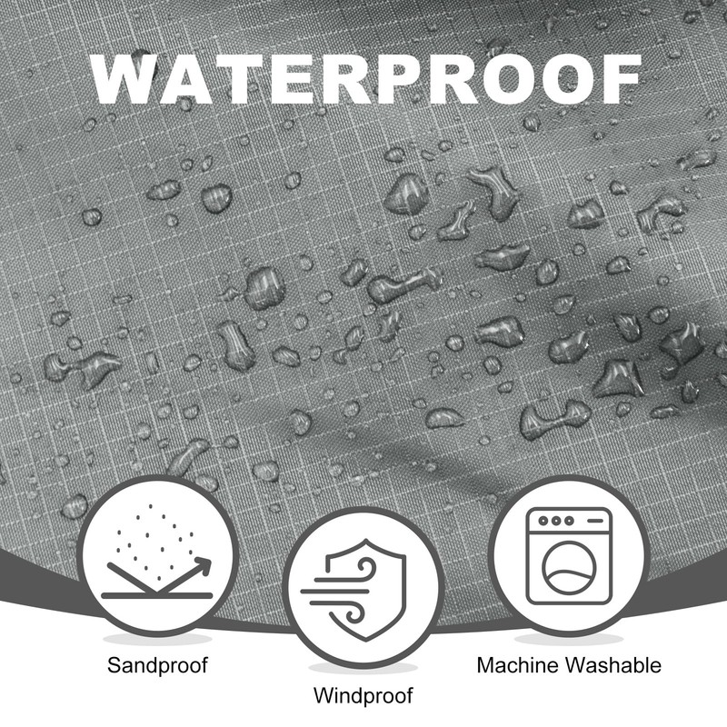 KawaGebo Kamp Fleece Waterproof Outdoor Blanket - Windproof Stadium Blanket