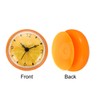 PATIKIL Waterproof Shower Clock, Non Ticking Silent Mini Cute Mirror