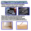 DUSCOKE 3PCS Plastic Scraper Tool - Multi-Purpose Non-Scratch Scrapers Cleaning