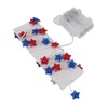 Independence Day Decor LED String Lights Battery Operated 9.8ft 40