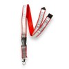 20mm Red Fire and Rescue Reflective Lanyard Safety Breakaway &