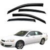 VICOJETOR 94259 Sunproof Waterproof Side Window Wind Deflector, 4pcs Protective
