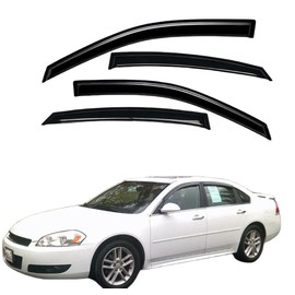 VICOJETOR 94259 Sunproof Waterproof Side Window Wind Deflector, 4pcs Protective Replacements Rain Guards Set, Window Visor fit for 2000-2005 Buick Lesabre