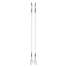 JENZI Titanium Leaders with Safety Swivel and Scandic Snap 7 kg 23 cm