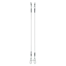 JENZI Titanium Leaders with Safety Swivel and Scandic Snap 7 kg 23 cm