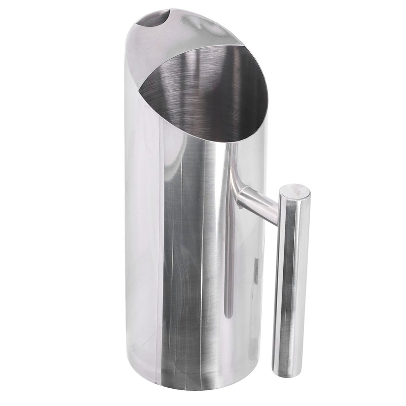 Stainless Steel Water Tie Pot Cold Drinking Pitcher with Ergonomic