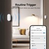 4 Pack Zigbee Door Sensor, Mini Smart Contact Sensor for