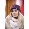 Heat Holders - Ladies Thick Cable Knitted Fleece Lined Thermal