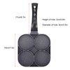 4 Hole Frying Pan Non Stick Heat Resisting Omelet Pan