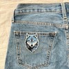 3.5" Wolf Iron On Patch - Embroidered Wolves Be Tactical