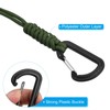 [PATIKIL] Badge Lanyard with Hook 26cm 4pcs Braided Wrist Keychain