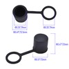 Skweawert 20 PCS BNC-B Port Anti-dust Plugs, Silicone Covers Caps
