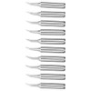 10Pcs Solder Iron Tip Brass Internal Heating Lead Free Soldering