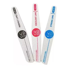 GC Nails Pack De 3 Limas Perfect 100, Exelent 150, Strong 180 Gc Nail