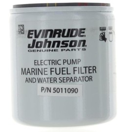 Johnson Evinrude OMC New OEM 10 Micron Fuel Filter Assembly, 5012363