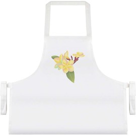 Azeeda 'Hawaiian Plumeria' Unisex Cooking Apron (AP00075023)