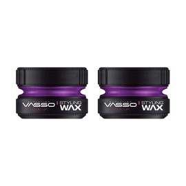 Vasso Pro Aqua Hook Up Hair Styling Water Based Gel Wax (2 Pieces Offer), Purple