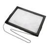 Foldable Ultrathin A4 Full Page Magnifying Glass with 3X Magnifier