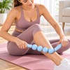 4-Wheel Massage Roller Stick for Legs, Back & Shoulders –