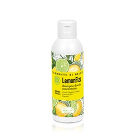 Helan, I Sorbetti LemonFizz - Shampoo und Duschgel für Damen und Herren mit Limetten- und Ingwerextrakten, Shampoo und Duschschaum für Körper und Haare, mit natürlichen Inhaltsstoffen und Vitamin C, 150 ml