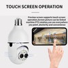 Dual Lens Camera 110 to 250V Sound and Light Alert
