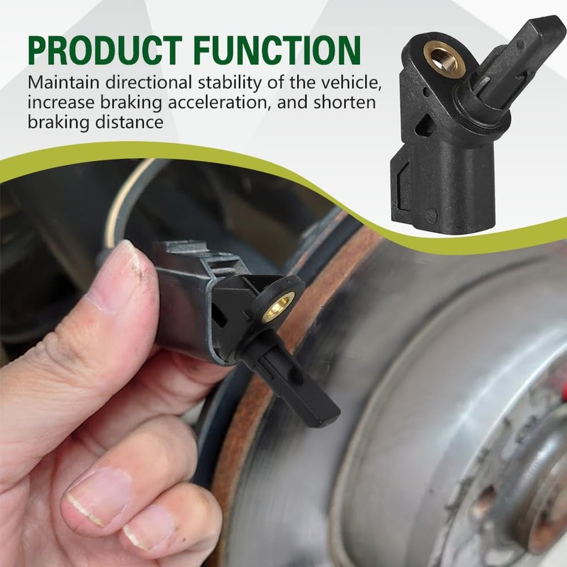 DWARFOO ABS Wheel Speed Sensor Front Left or Right Replacement