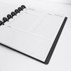 Discbound Undated Daily Plan Paper Refill, 120 GSM, 80 Sheets