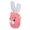 Kids U Shaped Toothbrush Pink Cartoon Electric 360° Tooth Rush