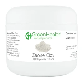 GreenHealth - Zeolite Clay Powder 100% Pure and Natural - 3OZ