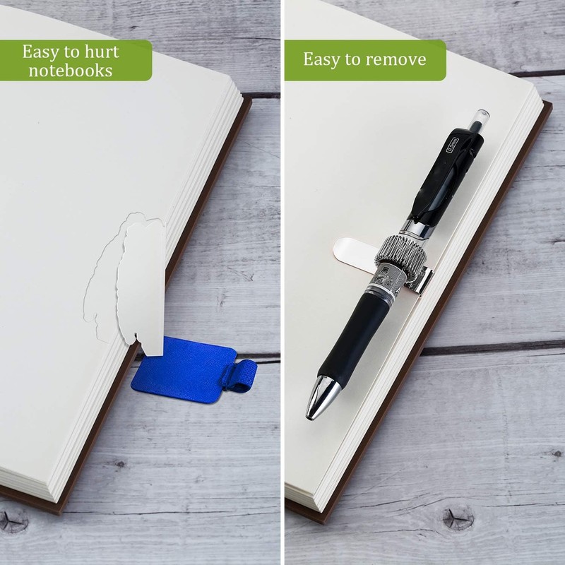 Outus 12 Pcs Pen Holders for Clipboard Metal Pen Clip