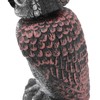 Owl Decoy Plastic Striped Small Shakeable Waterproof Vivid Shape Fake