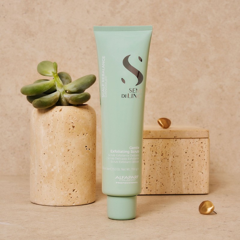 Alfaparf Milano Semi Di Lino Scalp Rebalance Gentle Exfoliating Scrub