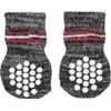 Trixie Anti-Slip Dog Socks, XS-S, Grey