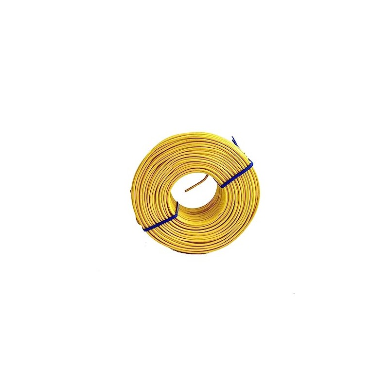 Zeluga 23-265 230ft. 16 Gauge Reinforcement Coil Yellow PVC Coated