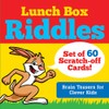 Lunch Box Riddles Scratch-Off Deck (60 cards)