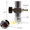 2 in 1 Mini CO2 Gas Regulator Soda Pressure Gauge