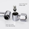 G-Promise 5.8 Inch All Metal Shower Head Extension Arm, Adjustable