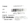 Subaru Genuine 41322AE01D Hose Assembly, 1 Pack