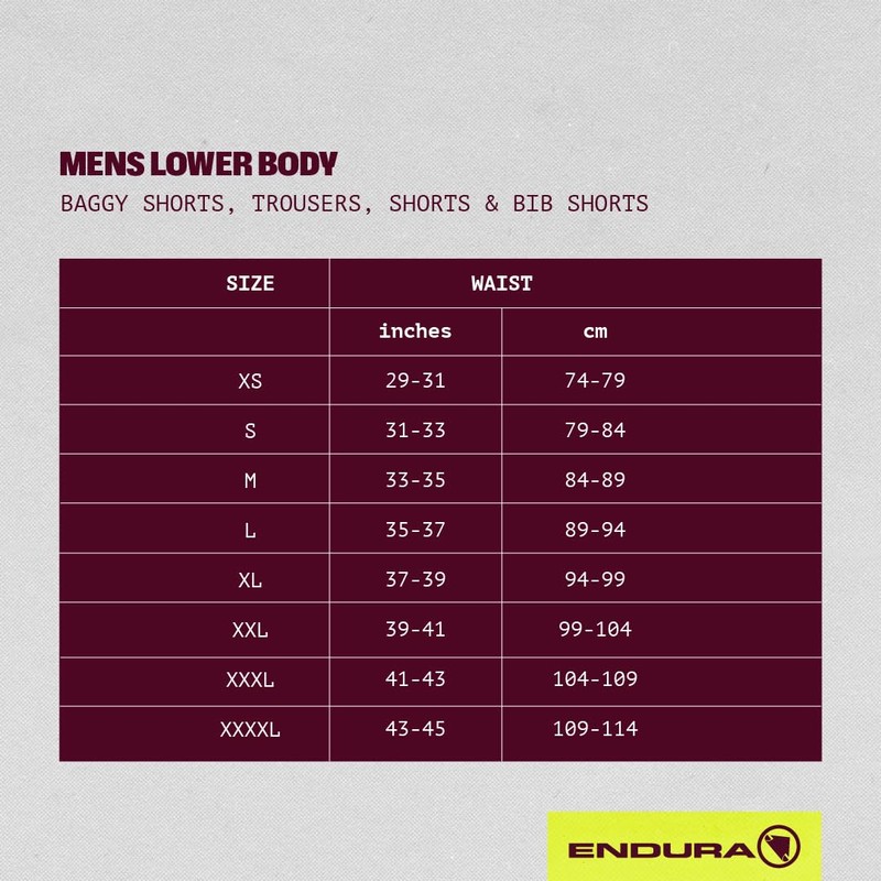 Endura Hummvee Baggy Shorts für Herren, Schwarz, S
