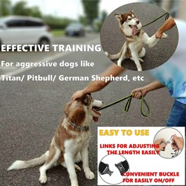 DEYACE Dog Collar for No-Pull Training Quick-Release Metal Buckle Adjustable Reflective Collar for Small Medium Large Dogs (M / Neck Girth 14.5"-18.6", Black)