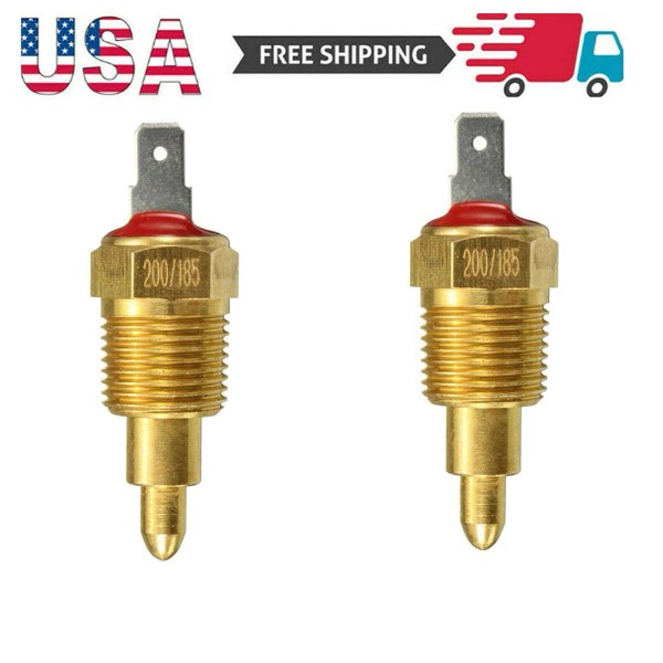 185 -200 Degree Electric Engine cooling Fan Thermostat switch NPT