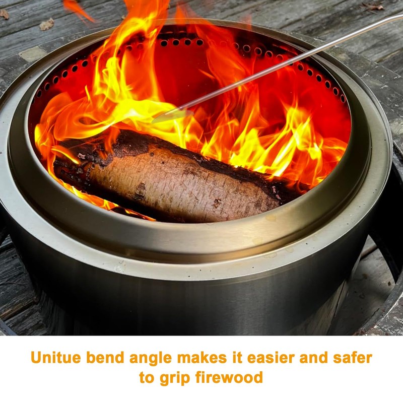 Fire Pit Tongs Set for Solo Stove Fire Pit, 37"