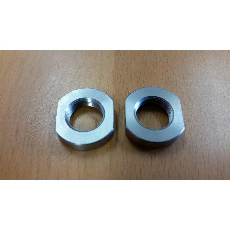 Down Range Products 1/2" x 28 Threaded Jam Nut Stainless
