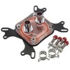 CPU Water Cooling Block Waterblock 50mm Copper Base Cool Inner